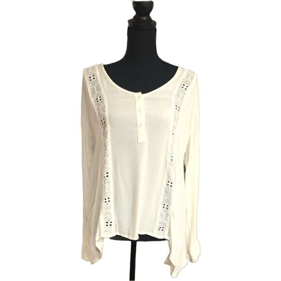 Flowy Boho Peasant Blouse  - Picture 2 of 7